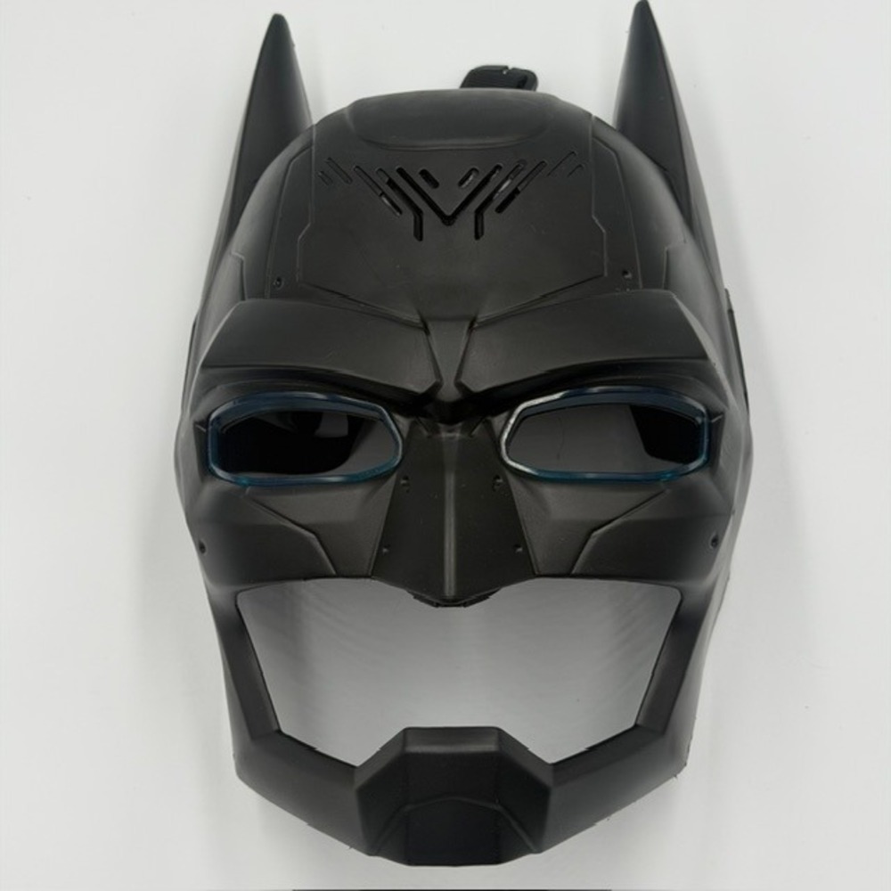 DC Comics Batman Voice Changing Mask 67808 Spin Master Light Up Eyes Black WORKS